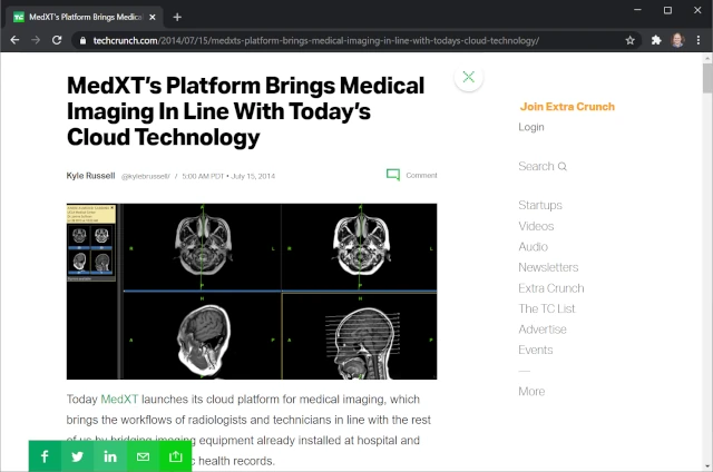 MedXT TechCrunch